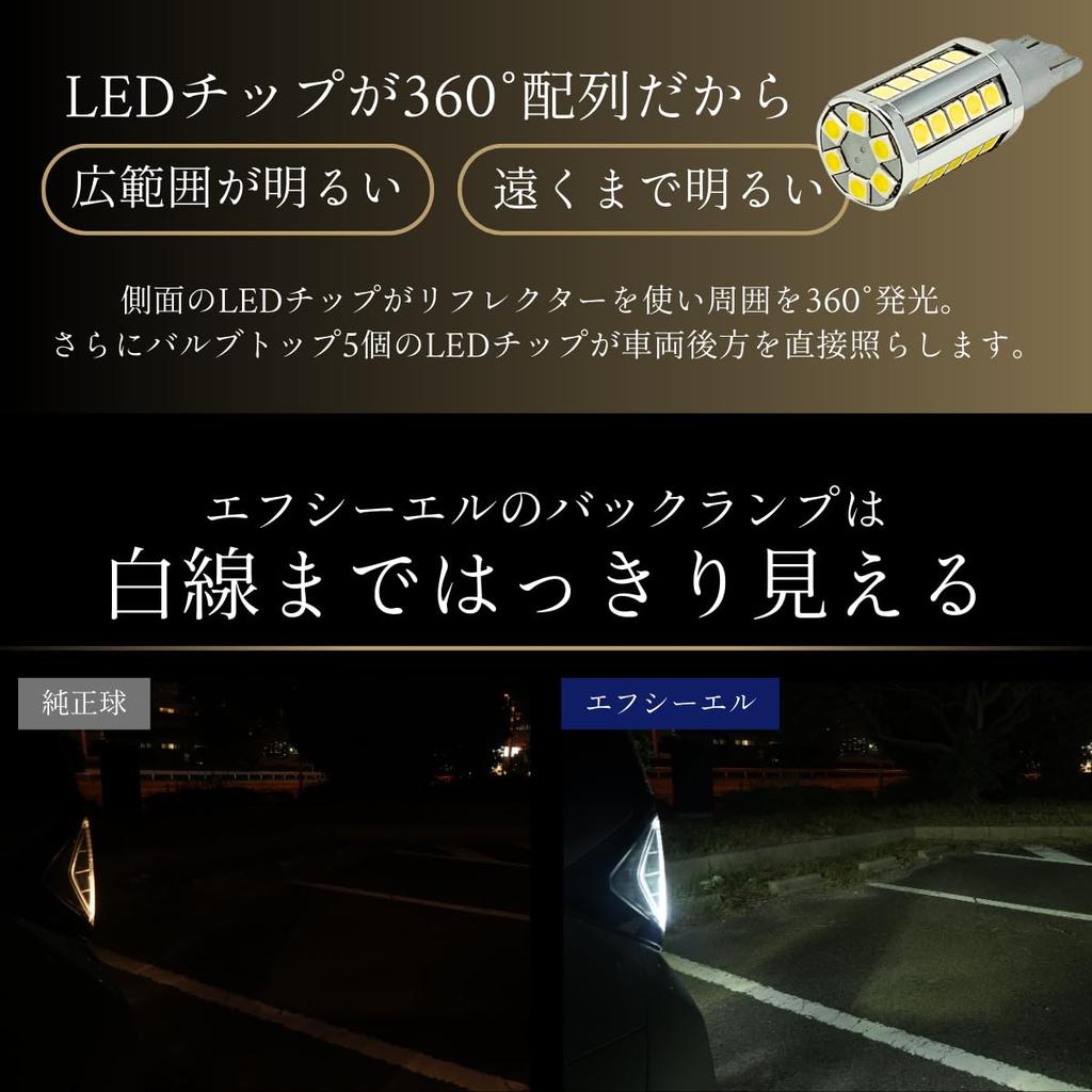 T16 T15 LED Back Lamp White 6500K Vehicle Inspection Compatible Long Life Explosive Heat Dissipation 12V For Cars Set of 2 5400lm Hiace 200 Series