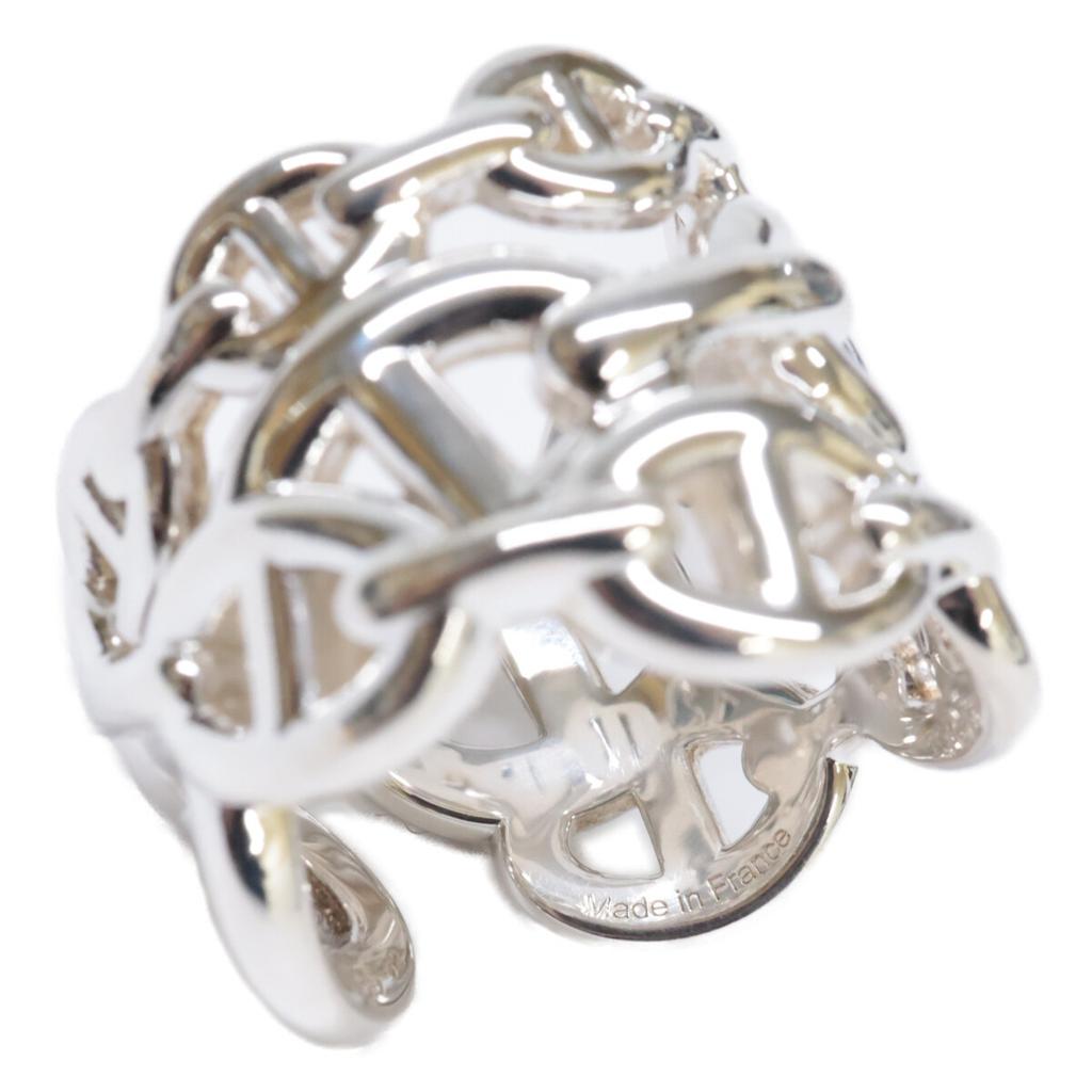 HERMES 19AG149466 Ag925 Chaine d'Ancre Enchaine GM Ring ring 52 SilverUsed