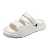 Large size men's open-toed shit-stepping slippers outdoor casual thick-soled slippers couple breathable beach cool slippers