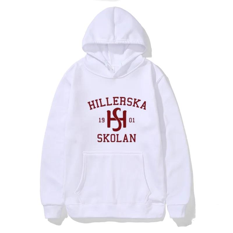 Young Royals Hillerska Skolan Sudadera con capucha Hillerska Skolan Sudadera con capucha unisex Sudaderas con capucha gráficas J
