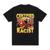 2025 New Y2K Women's Fashion Retro Short Sleeve Casual T-Shirt Professional Certification Racist Racing Fan Short Sleeve T-Shirt