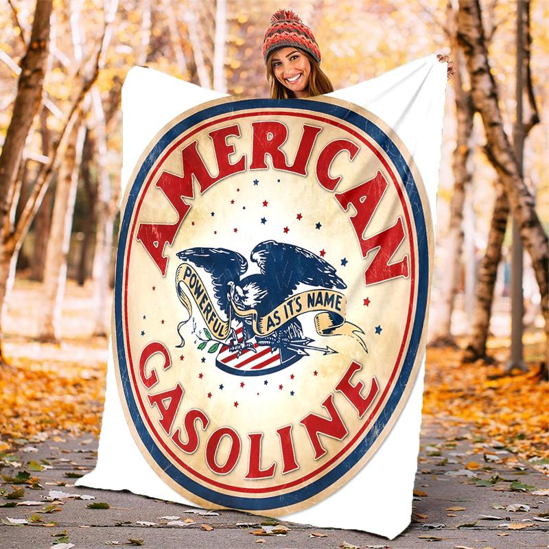 

1pc The majestic American bald eagle blanket, al season lightweigh Poster blanket home office outdoor nap multifunc Poster blanketional blanket 80cm x 120cm