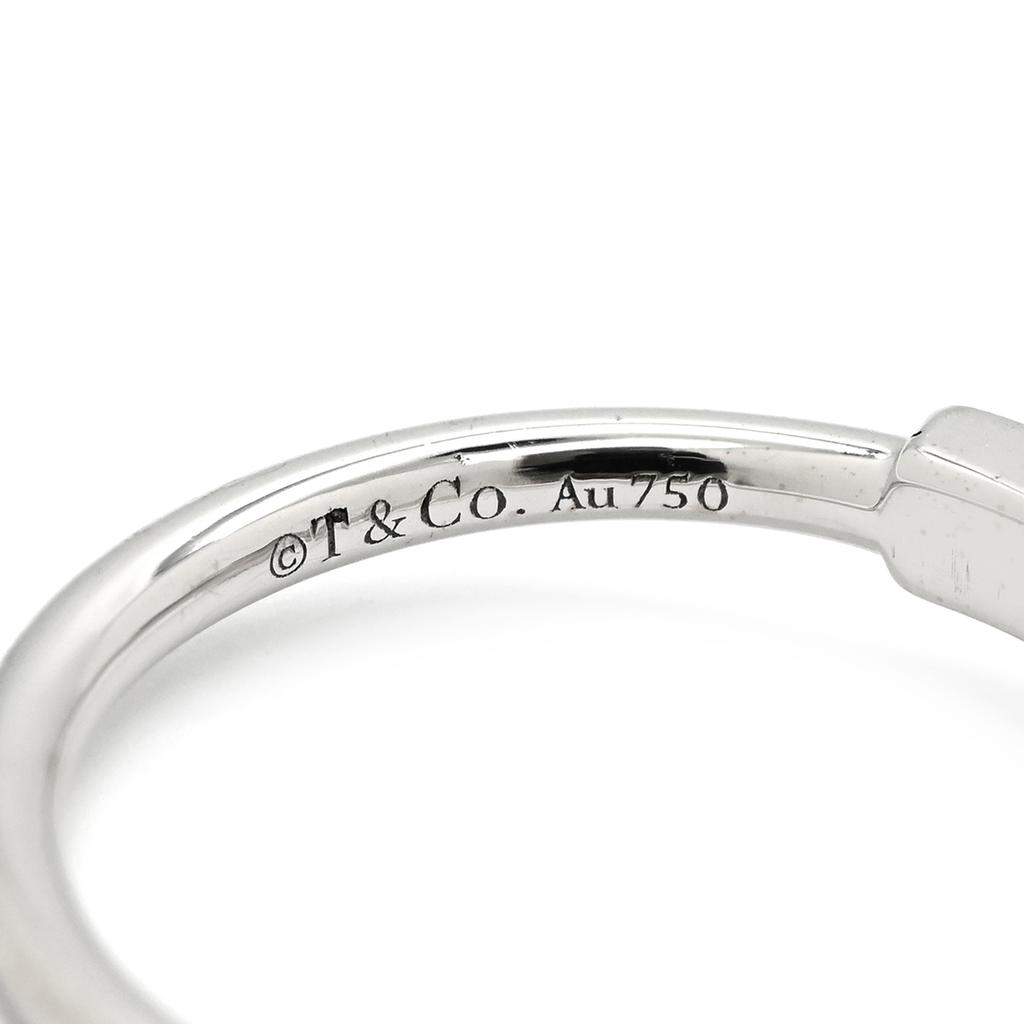 Tiffany & Co 68650801 T T diamond wireRing ring K18WG/diamond #7.5(JP Size) Array