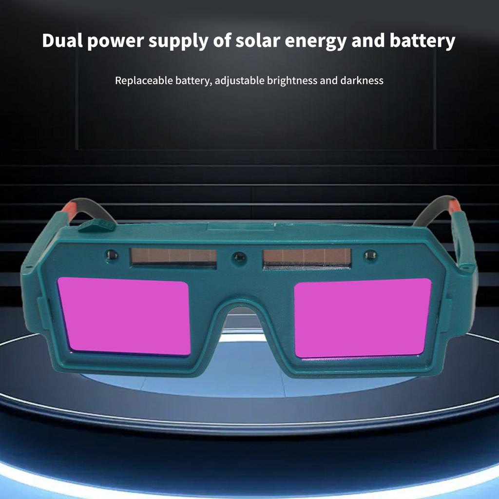 Welding Glasses Auto Dimming Welding Goggles for TIG Professional Weld Glasses Goggles Multifunction Utility Tool