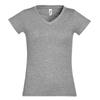 SOLS Womens/Ladies Moon Melange V Neck T-Shirt