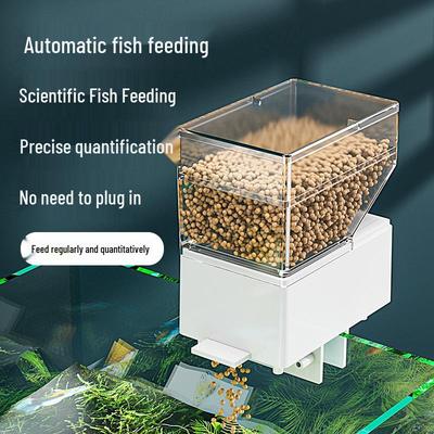 Smart Automatic Fish Tank Feeder for Koi, Goldfish, and Turtles - Battery Powered Timer Device