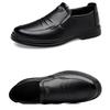 Fashion Autumn New Designer Loafers for Men Solid Color Fashion Business Leather Shoes Male Soft Sole Wear-resisting Casual Shoes Man