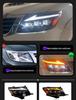 LED Flowing Turn Signal Headlight Assembly for 12-14 Toyota Hilux VIGO