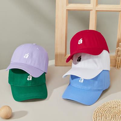 Neue weiche Top-Stickerei mit Buchstaben A für Männer und Frauen im Freien, Sport, Freizeit, Entenzunge, Kappe