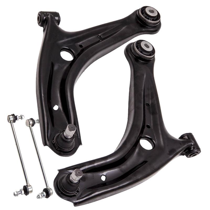 Front Suspension Wishbone Control Arms Kit For Ford Fiesta MK6 2008-2017 For Mazda 2 DE