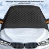 Car Windshield Snow Cover Waterproof UV-Resistant Universal Fit Simple Installation Windshield Cover Exterior Car