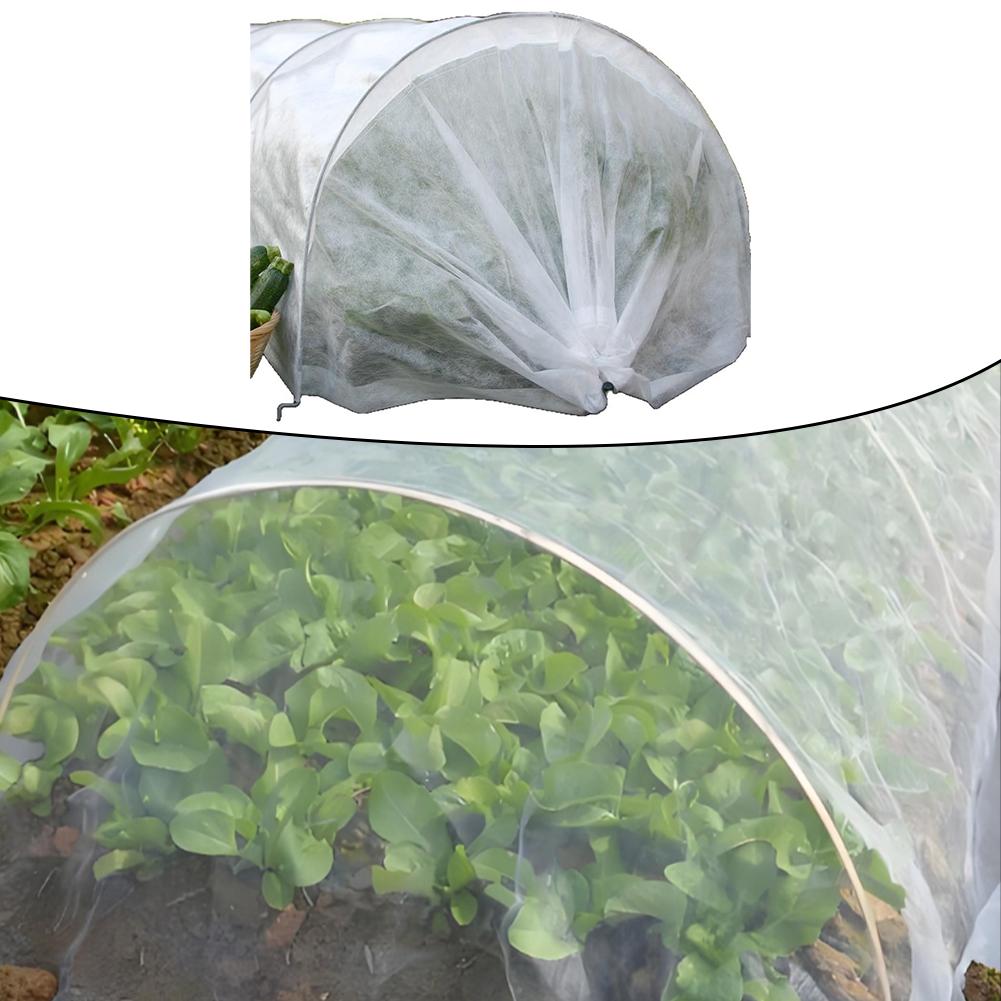 Winter Plant Protection Cover With Bracket A Cold Proof Cover For Plant Growth Tunnels Non-woven Fabric Winter Plant Protection