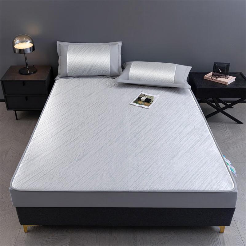 Nufeng Ice Silk Bed Skirt Mat Set