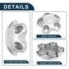 TUCKBOLD Wheel Center Cap, Hub Cap, Rim Center Cap for Toyota Tundra 2007-2021, No. 426030C051, Silver Tone, 1 Piece