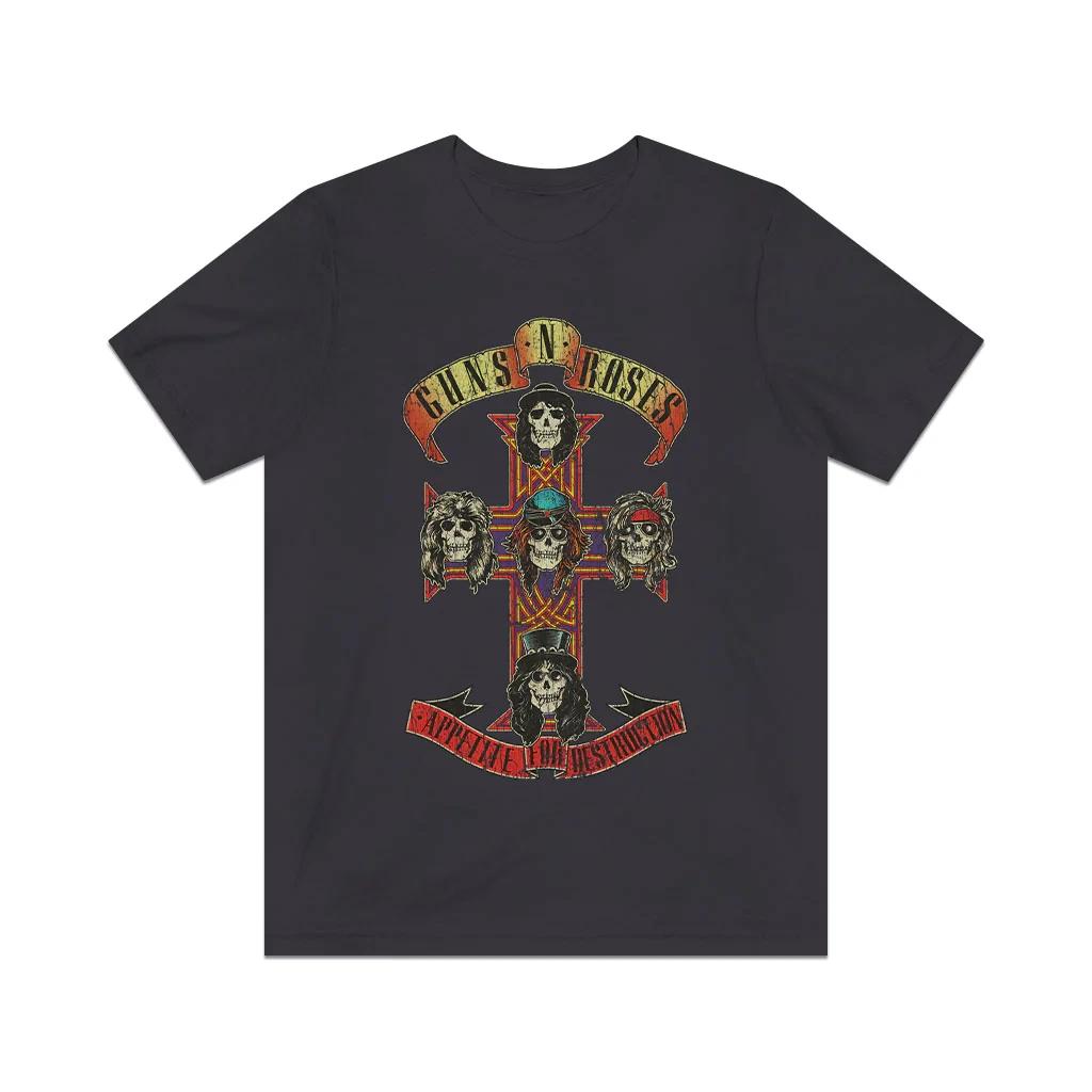 Appetite for Destruction 1987 Vintage Men s T shirt L