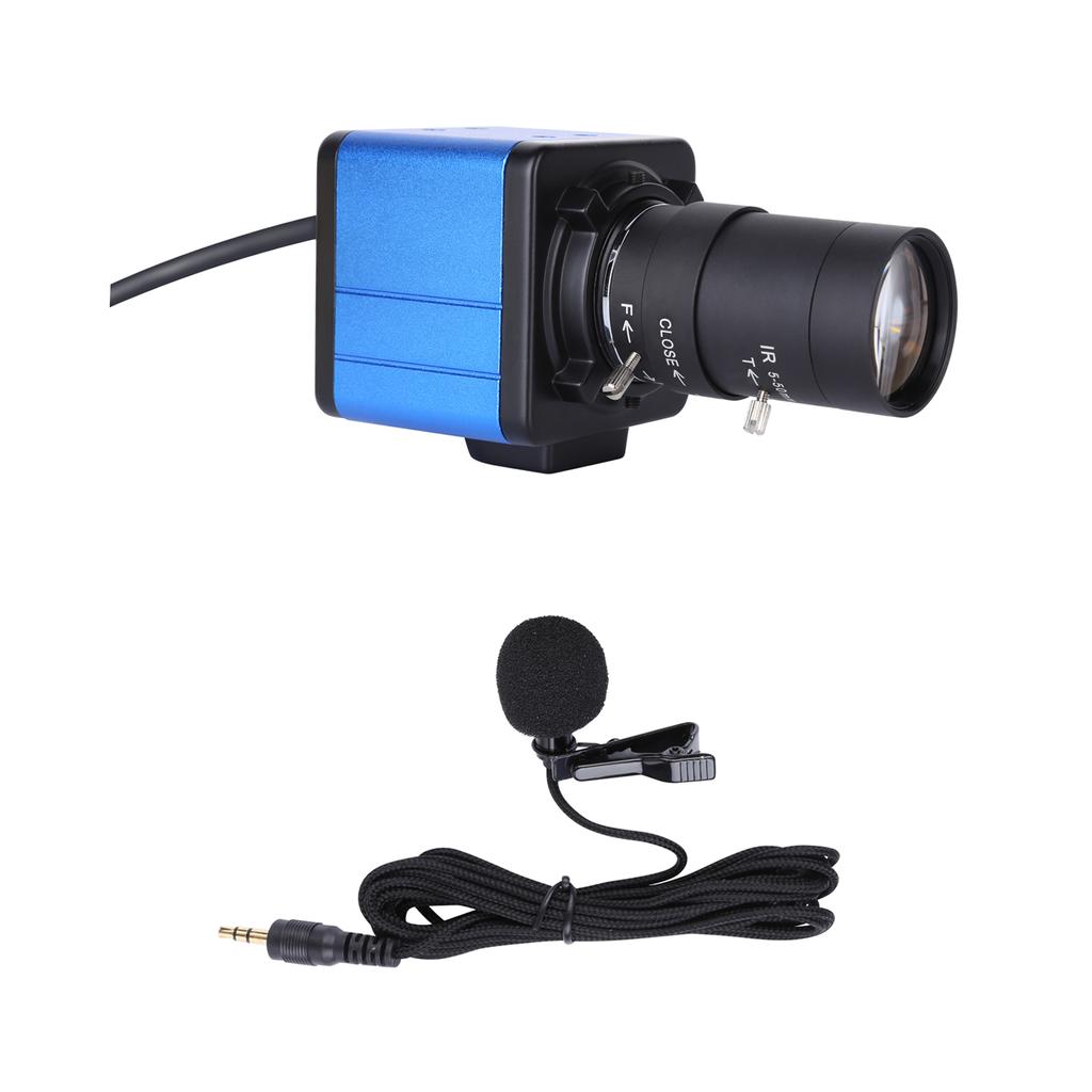 1080P HD Camera Computer Camera Webcam 2 Megapixels 10X Optical Zoom 80 Degree Wide Angle Manual Focus Auto Exposure