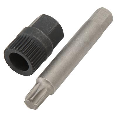 Alternator Pulley Wrench Kit 33 Tooth Spline Socket Alternator Pulley Wrench Kit Alternator