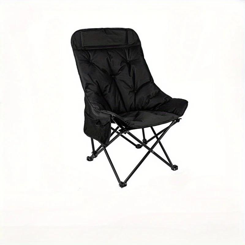 

Кресло-луна с высокой спинкой, набор складных стульев для пикника и барбекю на открытом воздухе, портативный складной стул, стулья для кемпинга, пляжное кресло