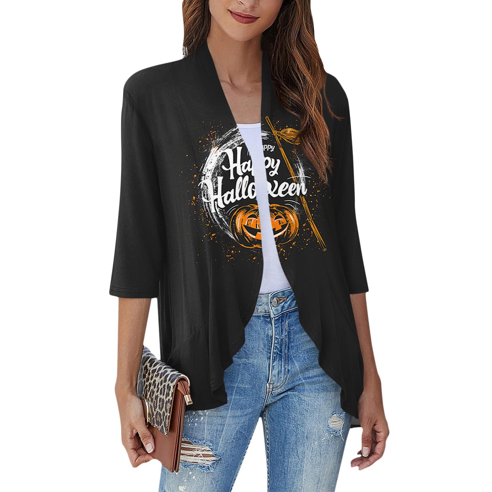 

Женская повседневная мода с рукавом три четверти, мягкий драпированный жакет-кардиган с оборками XL белый