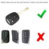 "Carbon Fiber" Silicone Key Cover For Lexus IS ES GS LS RX GX LX Blade Key Fob