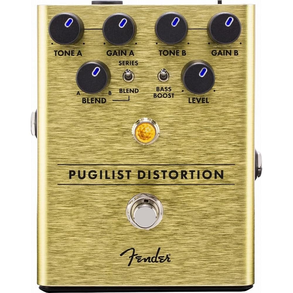 Fender Effector Pugilist Distortion Pedal (batteries not included)