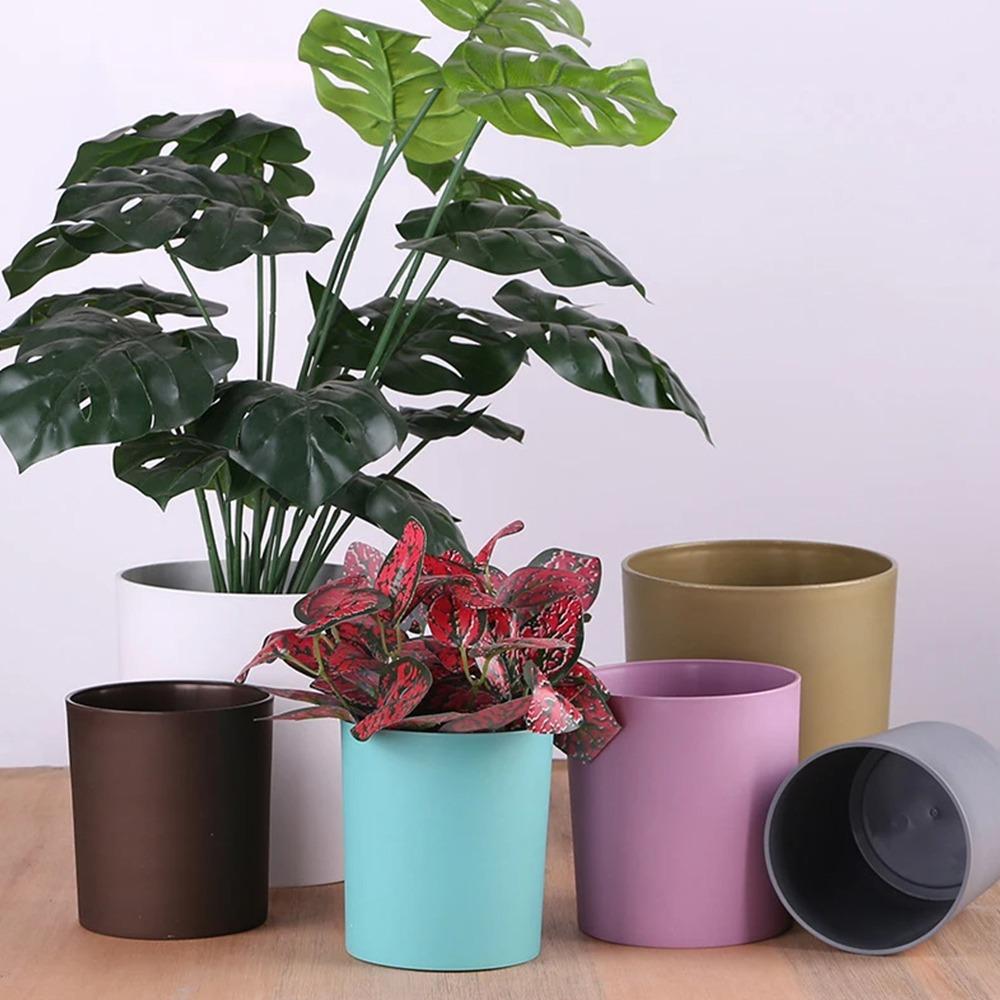With Tray Flower Pot Plastic Decorative Pots New Flowerpot
