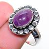 Amethyst Gemstone 925 Silver Jewelry Ring 10