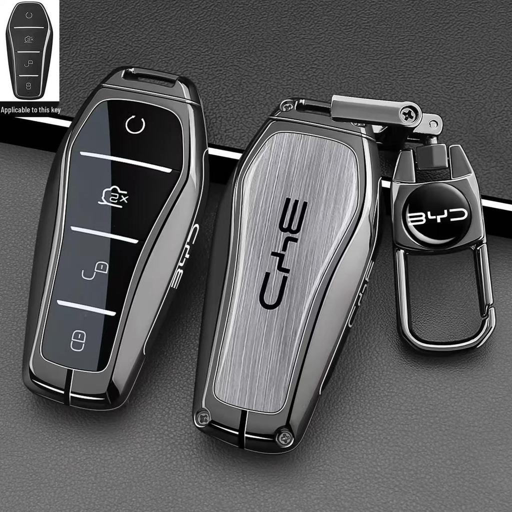 Compatible with BYD Key Case: ATTO3/Dolphin/Shark Dolphin Sealion7/BYD Car Bag Buckle Shell.