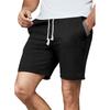 Summer Shorts Men's Outwear Loose New Solid Colour Small Square Sports Leisure Straight Trousers
