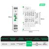 GRT6-M2 Multifunction Time-Relay 2SPDT Adjustable Power Timer Delay-OFF Relay Features 10 Adjustable Delay Modes