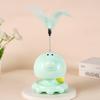 Octopus Cat Teaser Toy Set with Self-Entertainment Mint Balls and Turntable