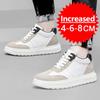 Nuevos Zapatos Deportivos Casuales Transpirables para Hombre de Otoño e Invierno, Invisibles, que Aumentan la Altura 8 cm, Zapatillas Deportivas Casuales de Running de Moda para Hombre