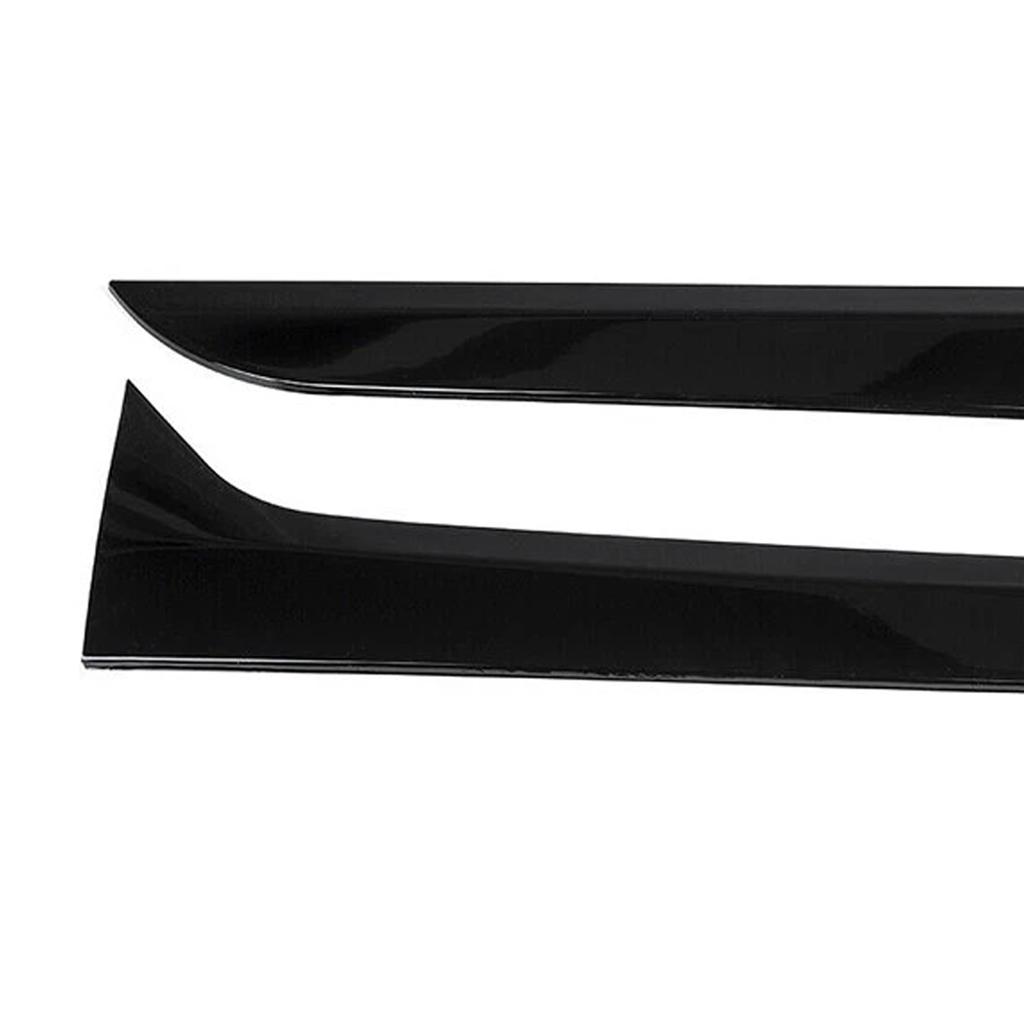 Gloss Black Pair Rear Window Side Wing Spoiler For VW Tiguan MK1 07-16