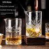 Japansk rutemønster Stor cocktailshaker i glass