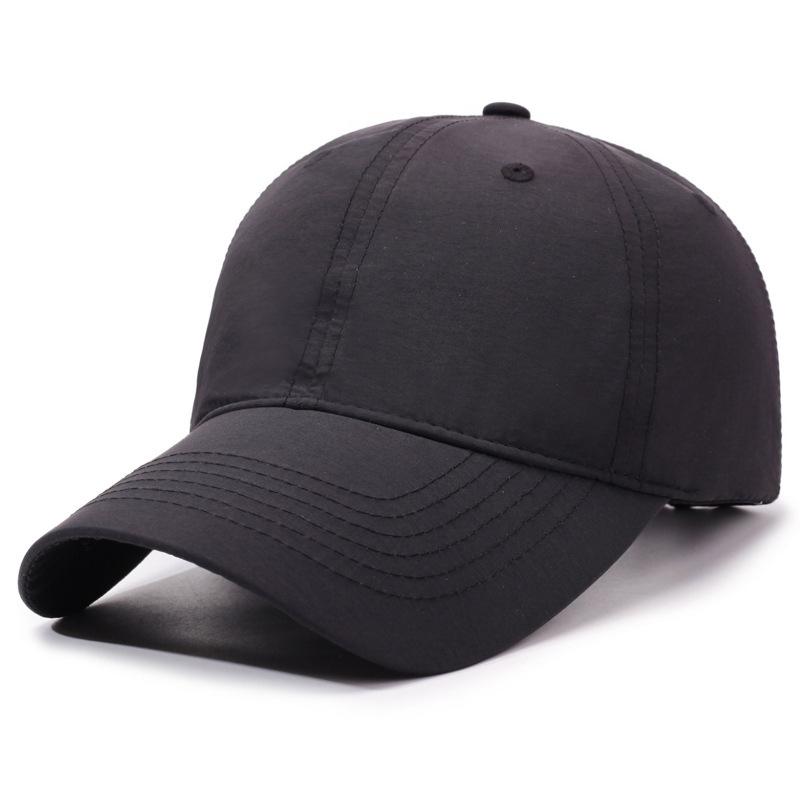 

Women Korean Style Style Outdoor Use Sun Protection Baeball Wahable Plain Workout Sports Cap Minimalist Sunhade Hat Summer For And Adjustable