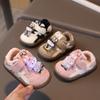 Autumn/Winter 2025 Light-Up Cartoon Soft Sole Baby Shoes with Fleece Lining - Unisex Toddler Board Shoes