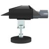 2 in 1 Shower Drain Black 90 cm Stainless Steel 304