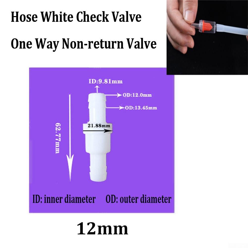 Hose Non-return Valve ID Plastic 1pcs 4mm 6mm 8mm 10mm 12mm