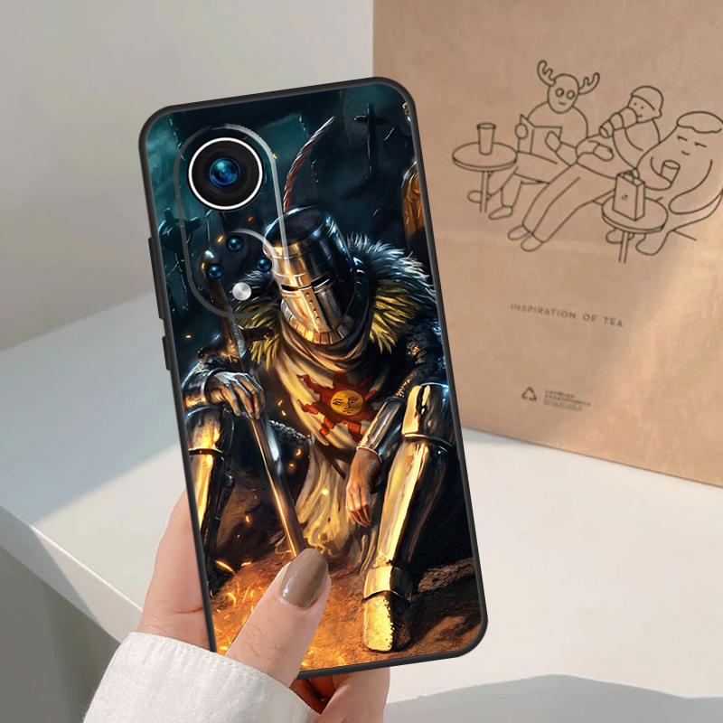 Praise the Sun Dark Souls For Huawei P20 P30 P40 P60 Pro P Smart Nova 9 5T Honor 70 90 50 Magic5 Lite X7a X9a X8a Case