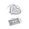 Heart Shape Silicone Mold for DIY Casting Epoxy Mould Resin Photo Frame Molds