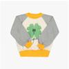 Bobo Shoes Lucky Clover Raglan Kids Sweatshirt B225ac041