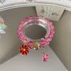 Fairy Daisy Popcorn Beaded Bracelet - Women's Elegant Handcrafted Jewelry