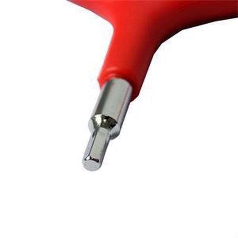 Tragbarer Fahrrad-Radfahren Rutschfestigkeit Anti-Rutsch Sechskantschlüssel Sechskantspanner Fahrrad-Reparaturwerkzeug