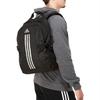 adidas Polyester Backpack Regular Unisex Black (Unisex) Backpacks W58466