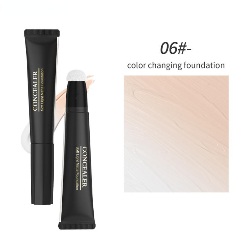 Concealer Liquid Foundation Feuchtigkeitsspendende und natürliche aufhellende Weizen-Antik-Kupfer-Farbe Wärmende Liquid Foundation