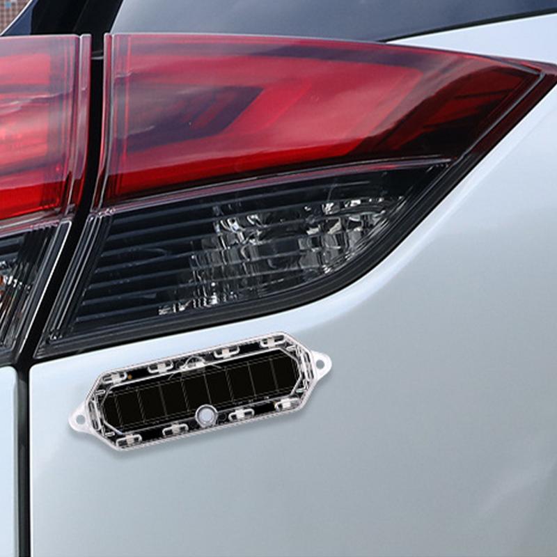 Truck Strobe Lights Solar Powered LED Tail Lights Flashing Vehicle Strobe Lights Decorative Anti Collision Lights For