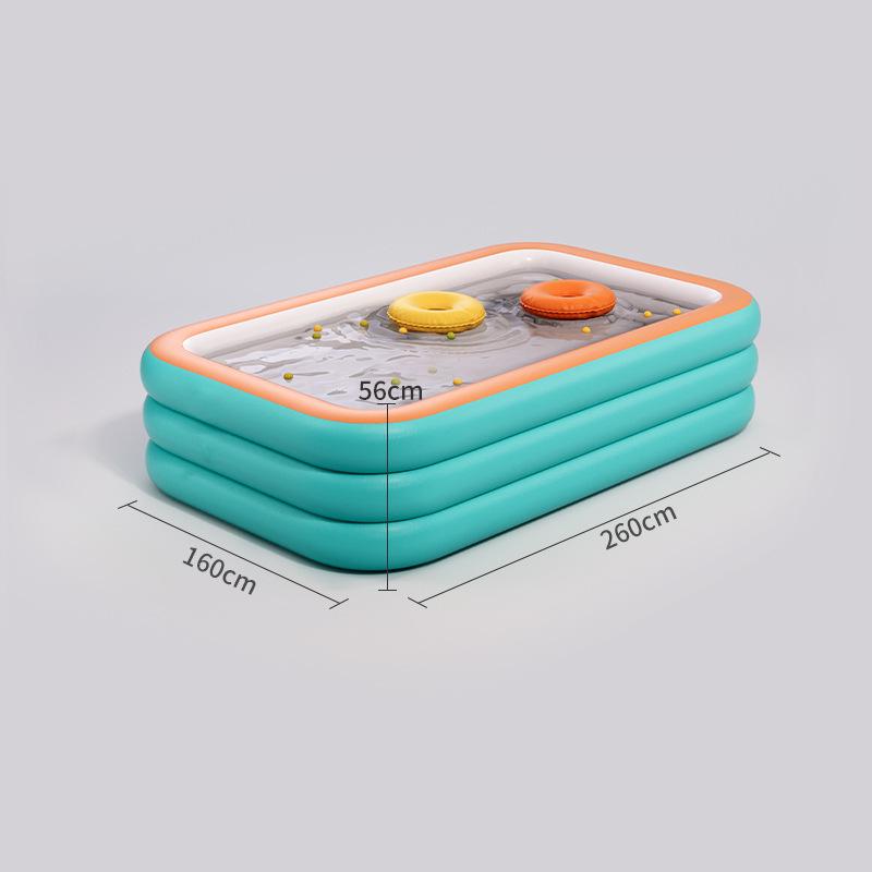 Inflatable Foldable Pool for Children and Adults - Perfect for Outdoor Summer Fun