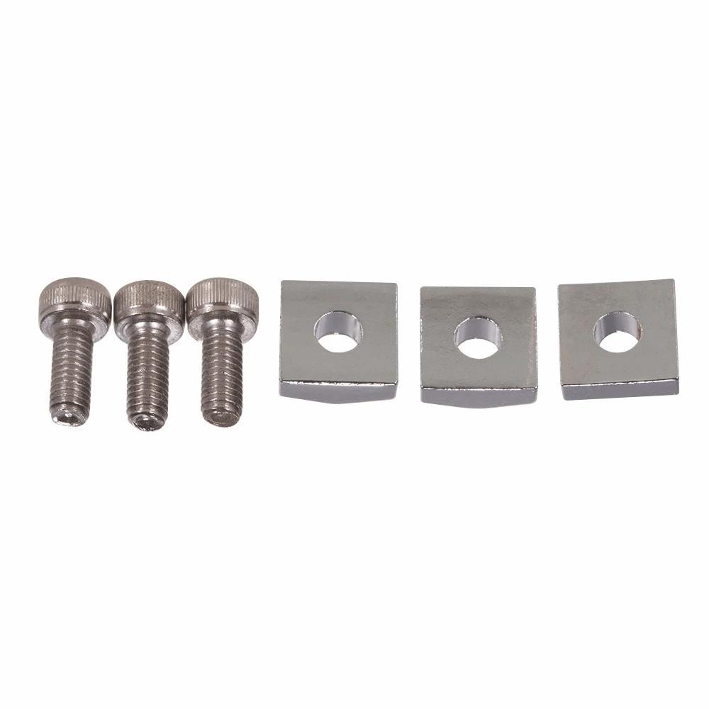 6PCS Metal Guitar Locking Nut Black/Silver/Gold Guitar String Lock For Guitar Replacement