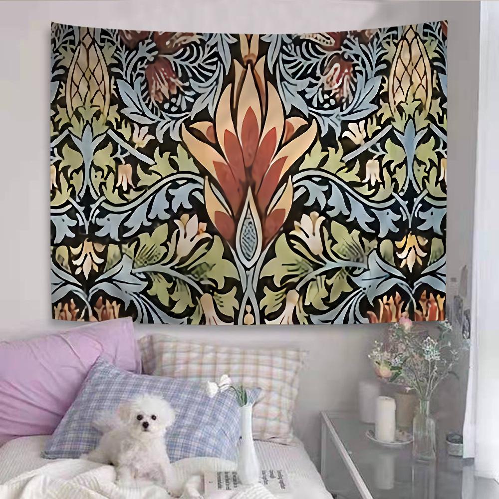 William Morris Wandteppich Kunst Druck Kunst Science Fiction Zimmer Heimdekor Heimdekor