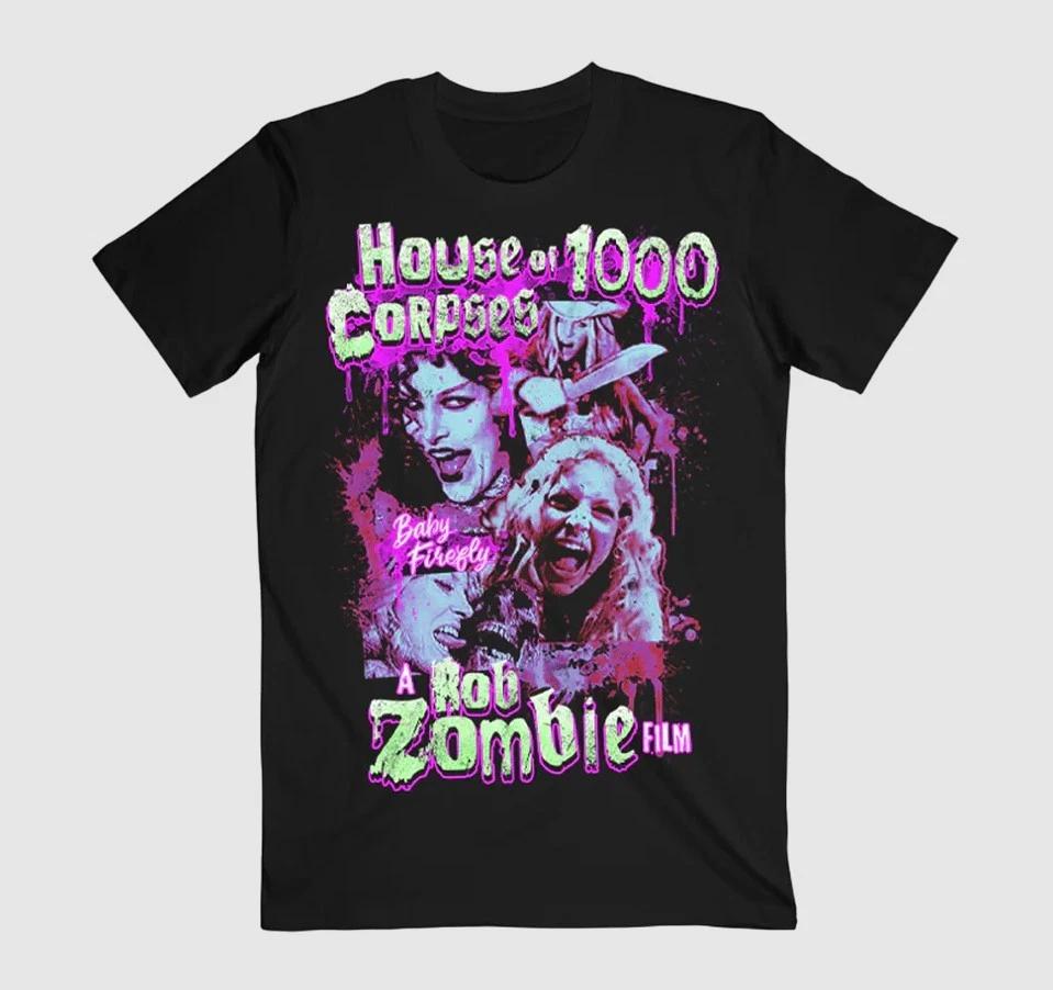 Rob Zombie Baby Firefly T-shirt Men's T-shirt Four Seasons Unisex Pure Cotton Casual Fashion Street Wear